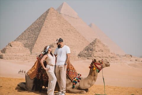 Excursion d'une demi-journée Pyramides de Gizeh et Grand Sphinx avec Guide privé