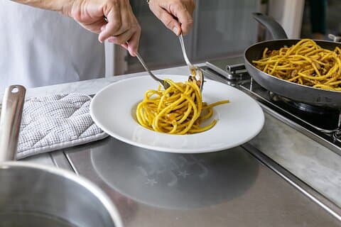Traditional Tuscan Recipes at Local Home in Val D'Orcia