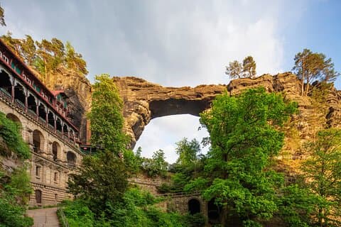 Visite privée du Parc national de Suisse bohémienne
