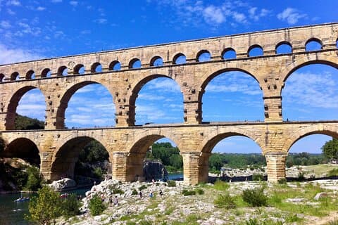Visita histórica à Provença: Arles, Pont du Gard e Avignon