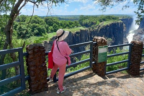 Tour guidato delle Cascate Vittoria Zambia e Zimbabwe Side