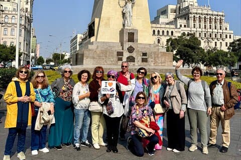 Lima City Tour with Catacombs and Pickup