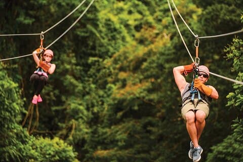Buggy, hästar och zipline från Punta Cana med lunch ingår