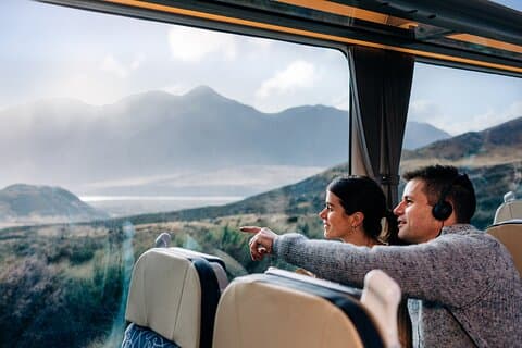 Franz Josef to Christchurch 1 Way including TranzAlpine Train