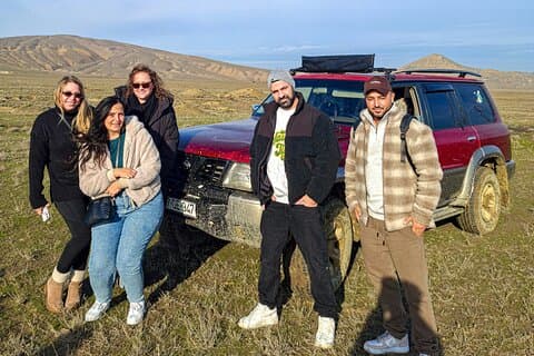Gobustan & Mud Volcanoes 4x4 Safari Half-Day Tour