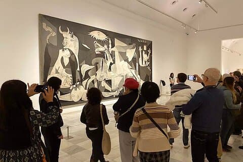 Private tour of Prado & Reina Sofía, tickets and transfer included