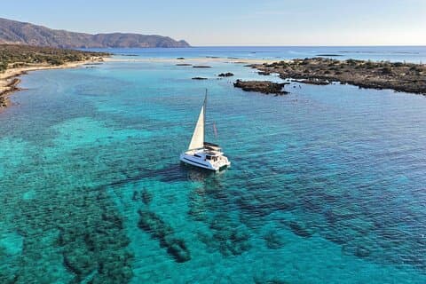 Elafonisi Sunset Luxury Catamaran Cruise: Sushi, Drinks, Transfer