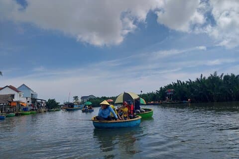 Hoi An Basket Boat Ride in Cam Thanh Coconut Forest