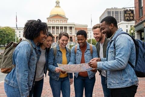 Um tour de áudio épico: Boston Revolutionary Trails