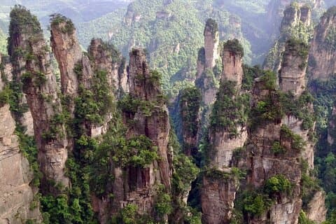 Billet pour le parc forestier national de Zhangjiajie