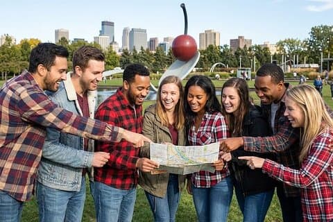Utrolig Scavenger Hunt i Minneapolis