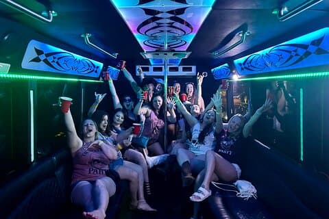 Privat Fest Busudlejning - 2 Timers Cruise Vegas i Stil