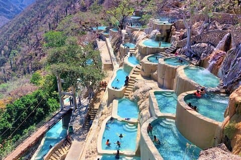 Private Tour of Tolantongo Grottoes from Mexico City