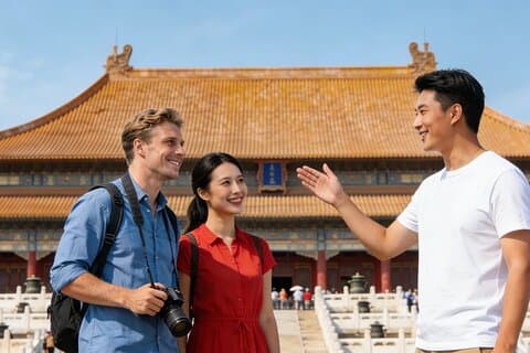 Visite privée d'une journée de la Grande Muraille, de la place Tian'anmen et de la Cité interdite