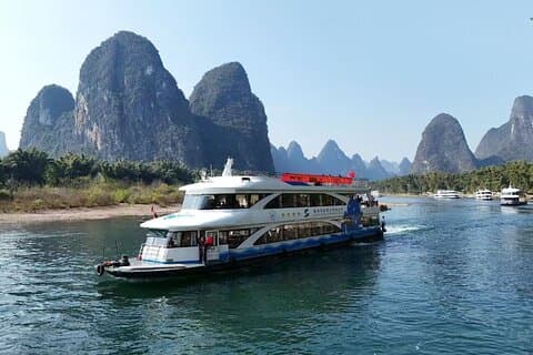 Guilin et Yangshuo : croisière sur la rivière Li et Rafting et visite du spectacle