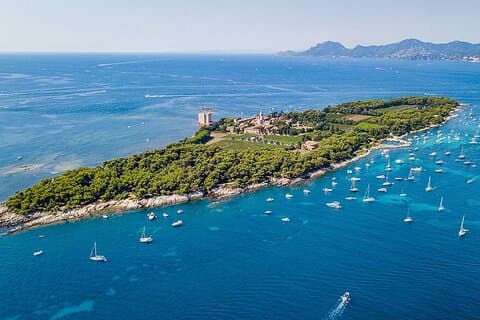 Bootsfahrt zur Insel Saint-Honorat