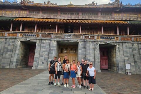 Explore the Hue Imperial Citadel by Scooter