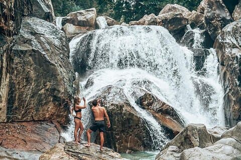 Fra Nha Trang: Privat Ba Ho vannfall natur eventyr