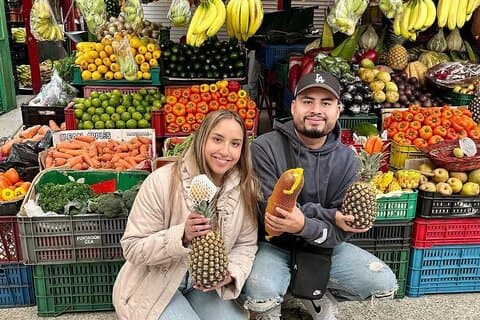 Paloquemao brunsjtur i Bogotá