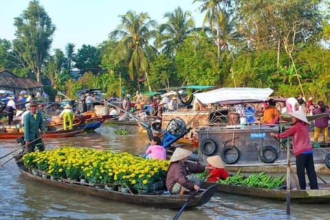 Udforsk Mekongdeltaet, Cai Be og Tan Phong Island på en dag