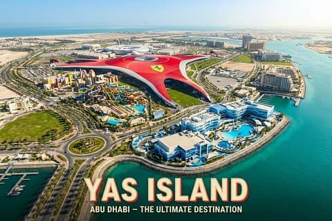 Yas Island Tour med 2 Park Entrébiljetter