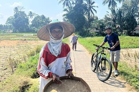 Ubud landsbygd sykkeltur med landsby lunsj