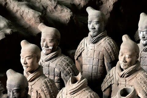 Xi'an in un giorno da Guilin per via aerea: guerrieri di terracotta, mura della città e altro ancora