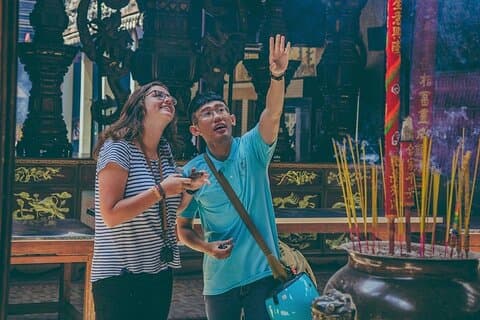 Saigon Unseen Tour mit dem Motorrad