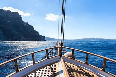 3 timmars Santorini vulkankryssning från gamla hamnen i Fira