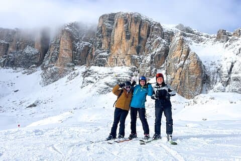 Sellaronda Private Ski Tour with Mountain Guide