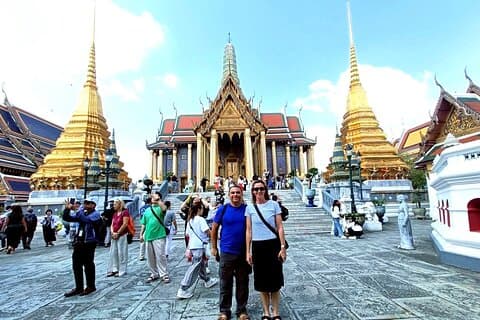 Bangkok Shore Excursion Iconic Temples From Leam Chabang