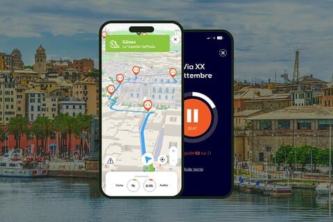 Genoa Audio guided walking tour 1h50 and 21 audio reviews