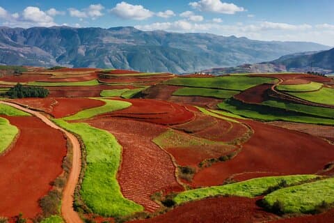 Private Dongchuan Red Land Sightseeing Day Tour from Kunming