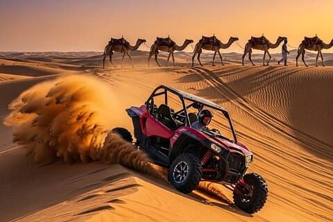 DUBAI | Premiun Desert Safari più Quad Biking, Cena con barbecue