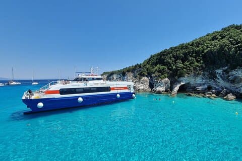 Corfu: Paxos e Antipaxos cruzeiro com catamarã de alta velocidade