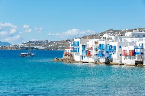 Privat Mykonos Island Tour ikoniska sevärdheter