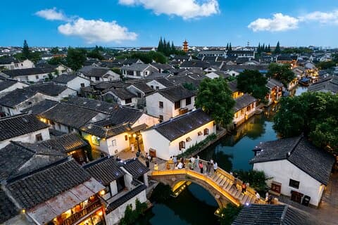 Suzhou: Hotell i nærheten av Tongli/Zhouzhuang Ancient Water Towns