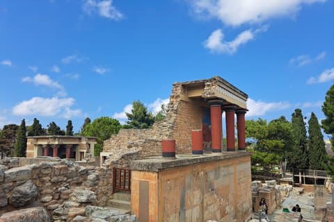 Knossos Palace guidad tur Labyrint Minotaur Minoans