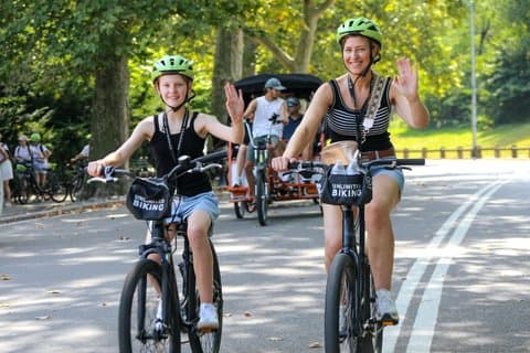 Private Highlights von Central Park Bike Tour auf Niederländisch