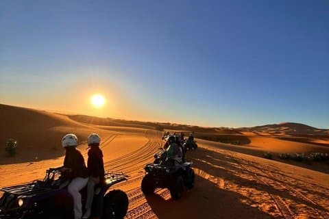 2 dagen Fes woestijntour met nachtelijke luxe tent & quad / kameelrit