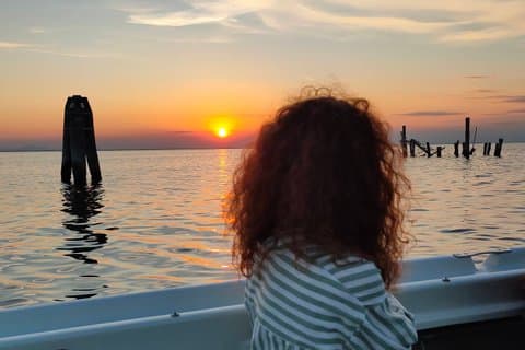 Chioggia: Sunset boat Tour in the Venetian Lagoon