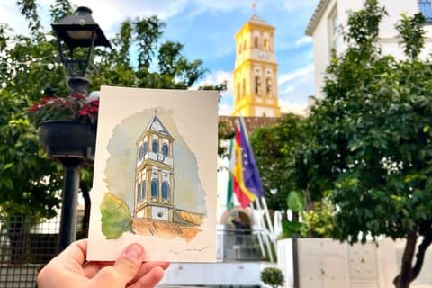 Visite privée. Peinture, promenades et tapas dans la vieille ville de Marbella