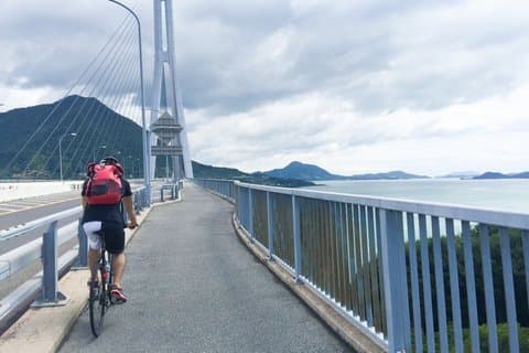 Shimanami Kaido Cycling Tour from Onomichi to Oyamazumi Shrine
