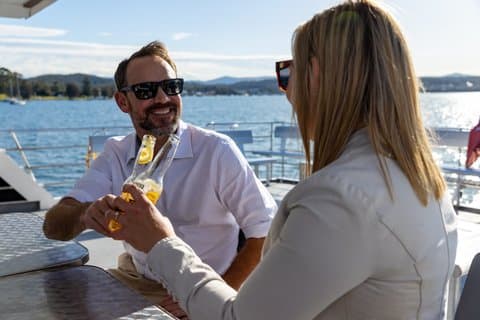 Lake Macquarie Sunset Dinner Cruise with BBQ and Desserts