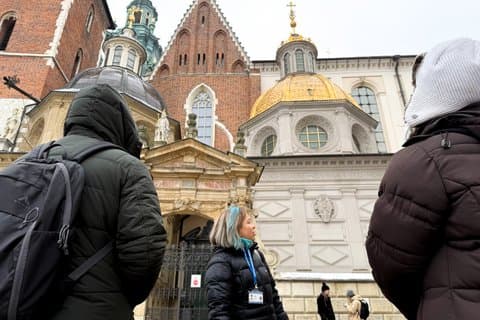 Wawel Castle, Cathedral, & Rynek Underground Tour med frokost
