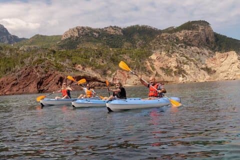 Kajakken, snorkelen en zelfgemaakte pizza's.
