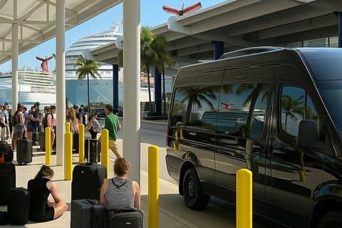 Til Port Everglades fra Fort Lauderdale - Transport