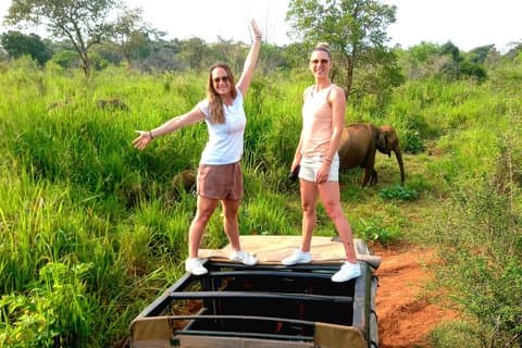Sigiriya & Minneriya Safari, Village Lunch Private Full Day Tour