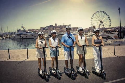 Cannes Electric Scooter Tour Udforsk byen i stil