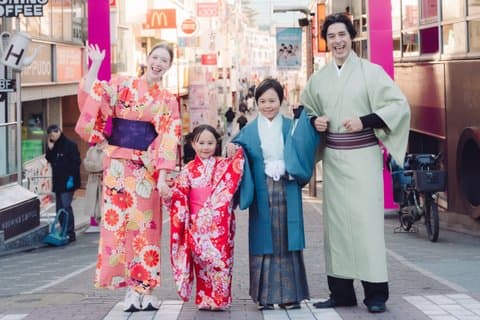 Alquiler de kimonos Kawaii Instagrammable : Harajuku & Takeshita